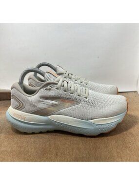 Brooks Glycerin StealthFit 21 Women's Size 8 Running Shoes Marshmallow Cream